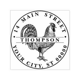 Liste Zeichnend Lithograph #1 Name Rücksendeadress Permastempel