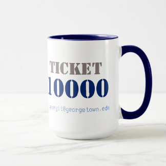 LIT 10K Karte Tasse