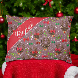 Lit d'animal de compagnie en prune de rennes de No