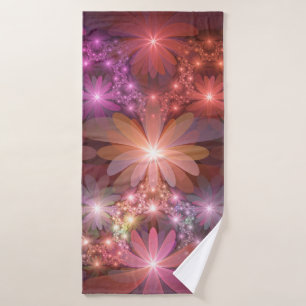Lit De Fleurs Coloré brillant Abstrait Fractage Ar