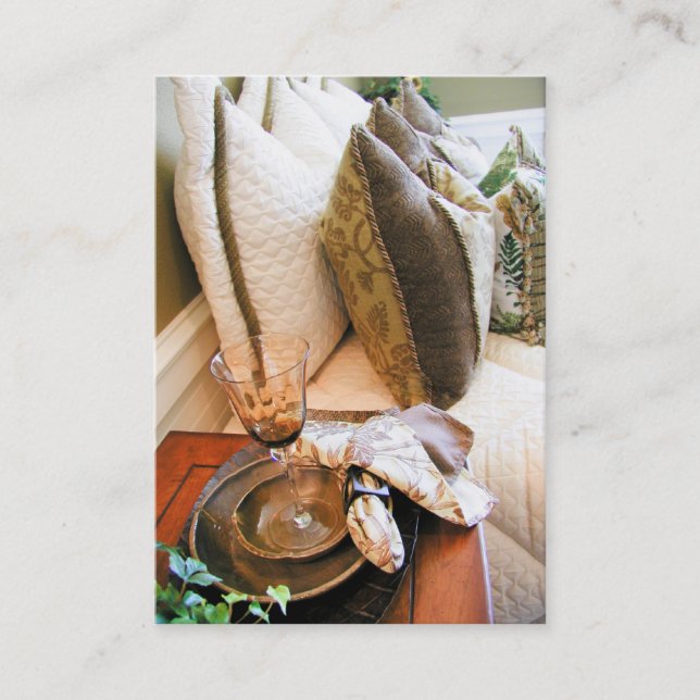 Lit - et - carte de visite de petit déjeuner (Devant)