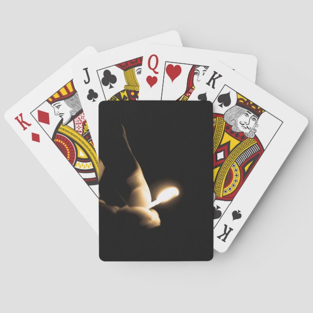 Lit Match Classic Playing Cards Spielkarten (Rückseite)