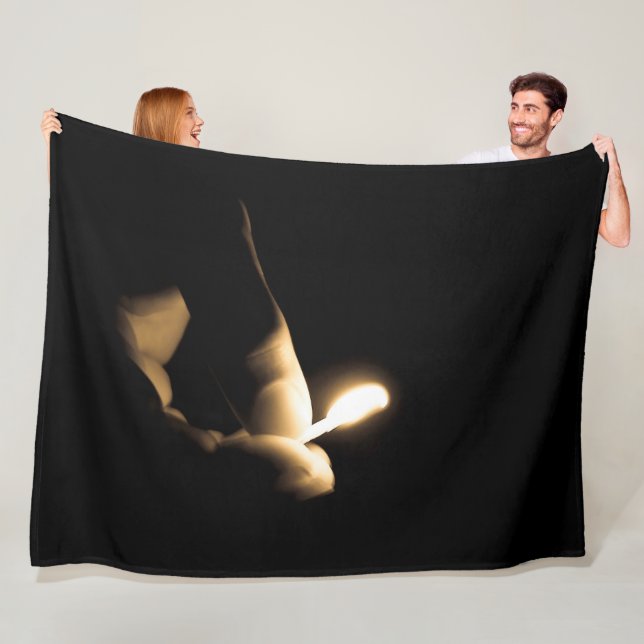 Lit Match Fleecedecke (Beispiel)