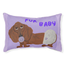 Bébé Fourrure Chien Teckel