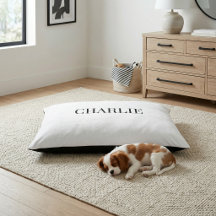 Charlie Nom Classique Monogramme | Blanc