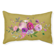 Plutôt violette et lilas aquarelle florale