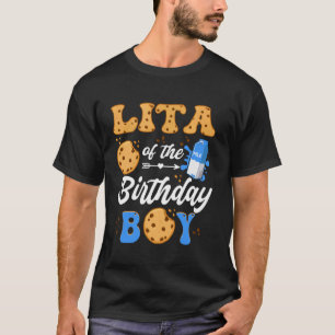 Lita des Geburtstagsjungen Milch und Kekse 1. Gebu T-Shirt
