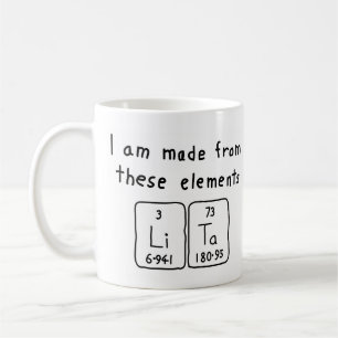 Lita Periodenname Tasse
