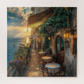 L'Italie côtière de Cliffside au Puzzle de Dusk