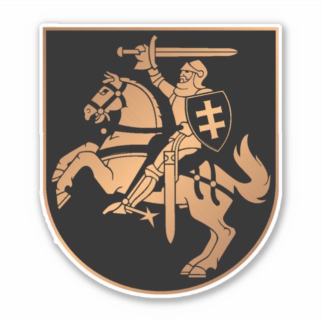 Litauen Aufkleber (Vorderseite)