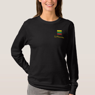Litauen Besticktes Langarmshirt