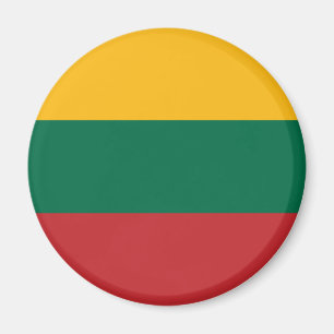 Litauen-Flagge Magnet