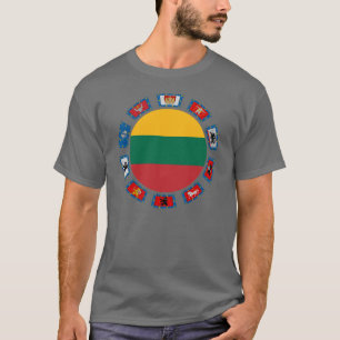 Litauen-Flaggen T-Shirt