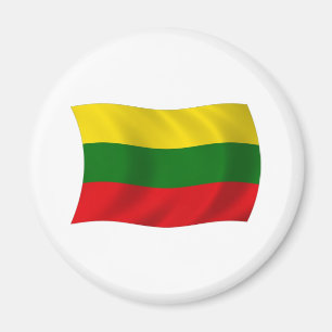 Litauen Flaggenmagnet Magnet