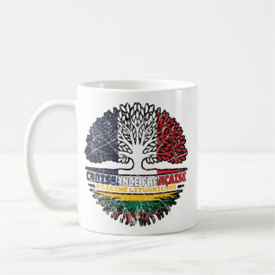 Litauen, Französisch-Frankreich-Baumrinde Kaffeetasse