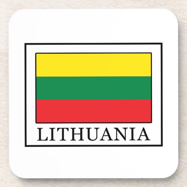 Litauen Getränkeuntersetzer (Vorderseite)