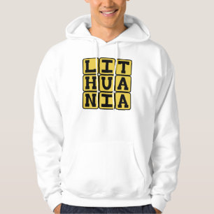 Litauen, Land in Nordeuropa Hoodie
