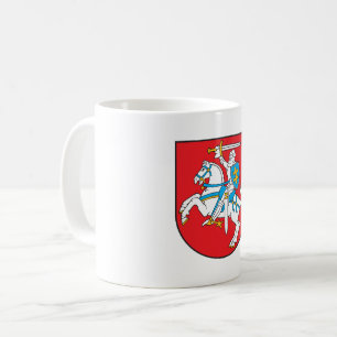 Litauen Landeswappen Symbol Emblem Ritter Kaffeetasse