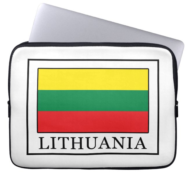 Litauen Laptopschutzhülle (Vorderseite)