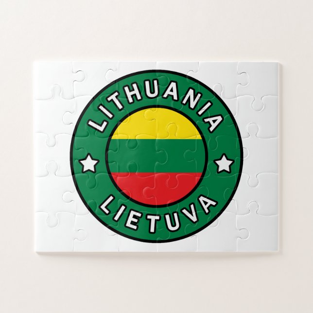 Litauen Lietuva (Horizontal)
