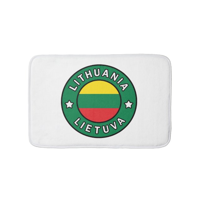 Litauen Lietuva Badematte (Vorderseite)