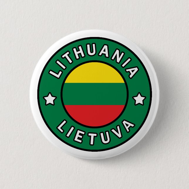 Litauen Lietuva Button (Vorderseite)