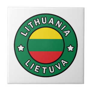 Litauen Lietuva Fliese