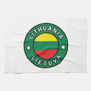 Litauen Lietuva Geschirrtuch