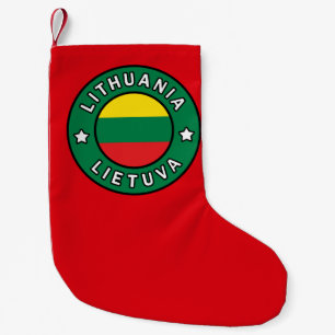 Litauen Lietuva Kleiner Weihnachtsstrumpf