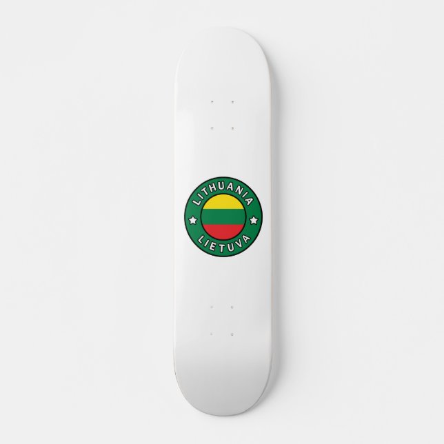 Litauen Lietuva Skateboard (Vorne)