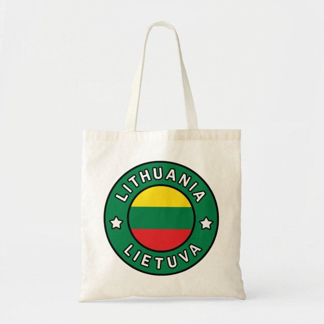 Litauen Lietuva Tragetasche (Vorne)