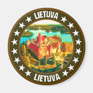 Litauen Magnet