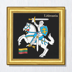 Litauen Magnet, Urlaub, Litauische Flagge Magnet