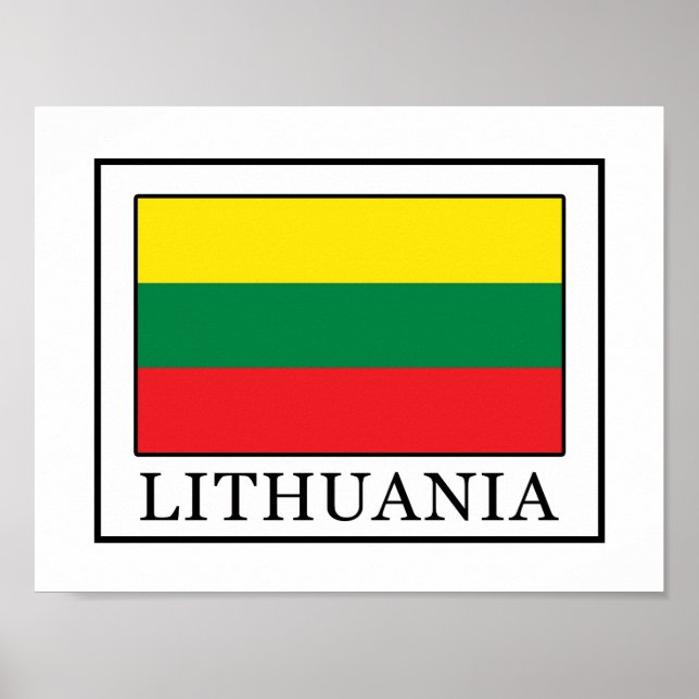 Litauen Poster (Vorne)