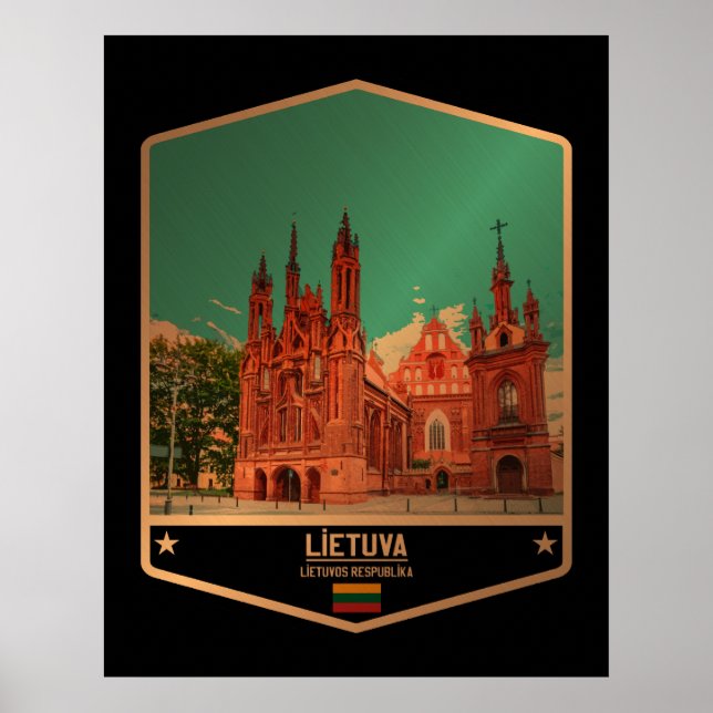 Litauen Poster (Vorne)