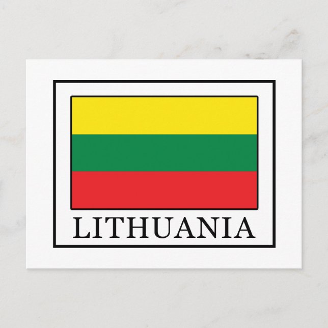 Litauen Postkarte (Vorderseite)