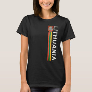 Litauen Retro Sports Litauen Fußball Pride Te T-Shirt
