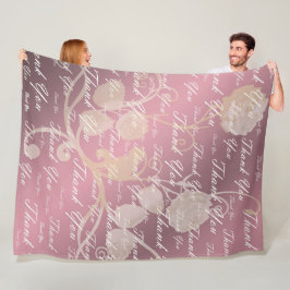 Litauen, Rose, Gold, Silber, danke + Ihnen, Blume, Fleecedecke