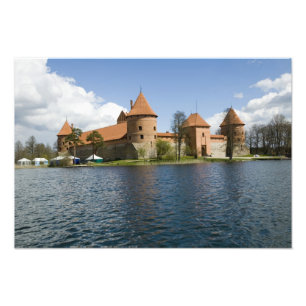 Litauen, Trakai. Inselburg 3 Fotodruck