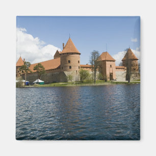 Litauen, Trakai. Inselburg 3 Magnet