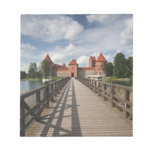 Litauen, Trakai, Trakai Historischer Nationalpark Notizblock