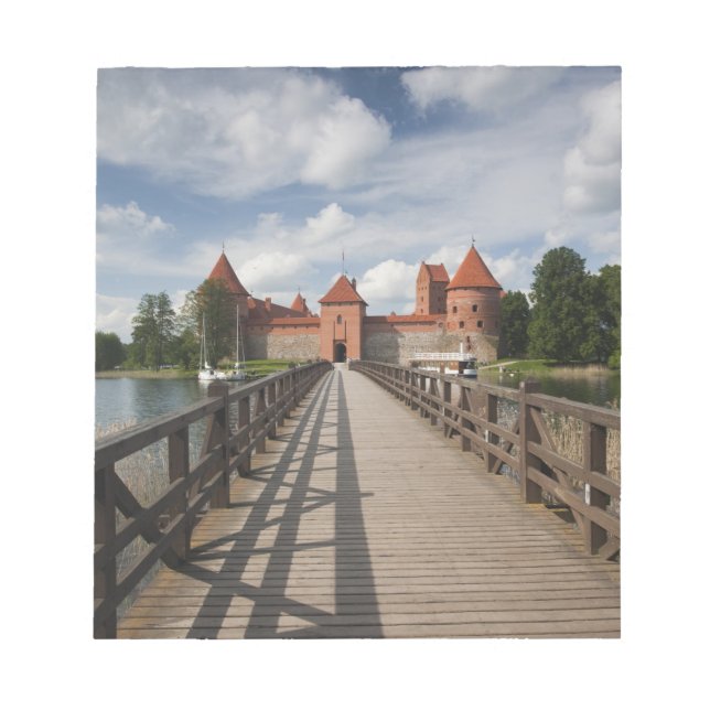 Litauen, Trakai, Trakai, Historischer Notizblock (Vorderseite)