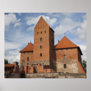 Litauen, Trakai, Trakai Historischer Staat 3 Poster