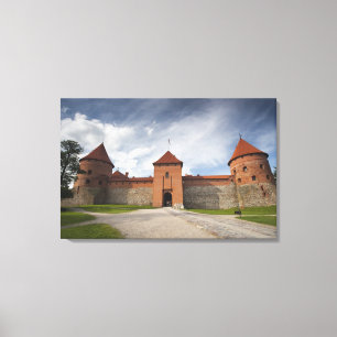 Litauen, Trakai, Trakai Historischer Staat 4 Leinwanddruck