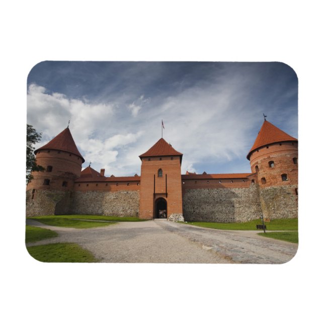 Litauen, Trakai, Trakai Historischer Staat 4 Magnet (Horizontal)