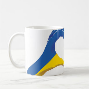 Litauen - Ukraine - Liebe Herzstück Kaffeetasse