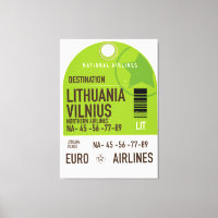 Litauen Vilnius Flugticket