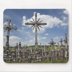 Litauen, Zentral-Litauen, Siauliai, Hügel 7 Mousepad
