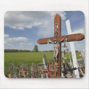 Litauen, Zentral-Litauen, Siauliai, Hügel Mousepad