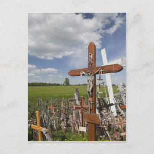 Litauen, Zentral-Litauen, Siauliai, Hügel Postkarte
